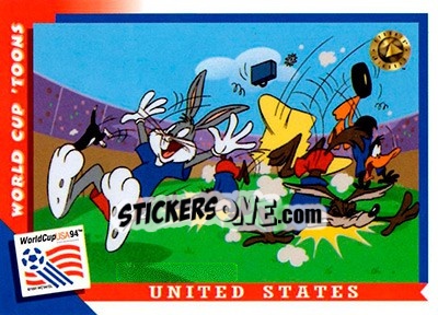 Cromo United States - FIFA World Cup USA 1994. Looney Tunes - Upper Deck