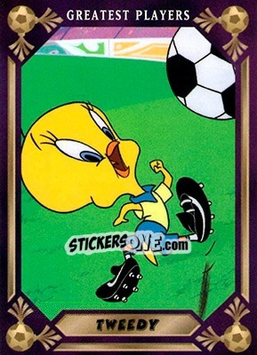 Sticker Zico - FIFA World Cup USA 1994. Looney Tunes n. 77 - Upper Deck
