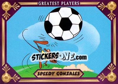 Sticker Jairzinho - FIFA World Cup USA 1994. Looney Tunes - Upper Deck