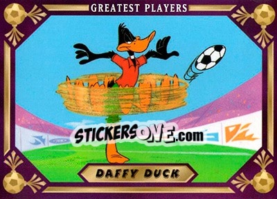 Sticker Eusebio - FIFA World Cup USA 1994. Looney Tunes n. 83 - Upper Deck