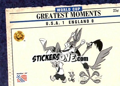 Sticker WC 1950 - FIFA World Cup USA 1994. Looney Tunes - Upper Deck