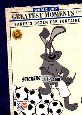 Figurina WC 1958 - FIFA World Cup USA 1994. Looney Tunes - Upper Deck