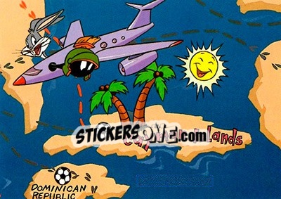 Sticker Cayman Islands - FIFA World Cup USA 1994. Looney Tunes n. 106 - Upper Deck