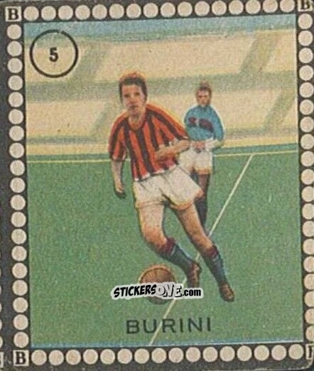 Cromo Burini - Albo per le figurine sportivo Stadio 1948-1949 n. 5 - B.E.A. / S.A.B.A.