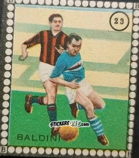 Sticker Baldini - Albo per le figurine sportivo Stadio 1948-1949 n. 23 - B.E.A. / S.A.B.A.