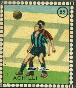 Sticker Achilli - Albo per le figurine sportivo Stadio 1948-1949 n. 27 - B.E.A. / S.A.B.A.