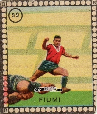 Cromo Fiumi - Albo per le figurine sportivo Stadio 1948-1949 n. 39 - B.E.A. / S.A.B.A.