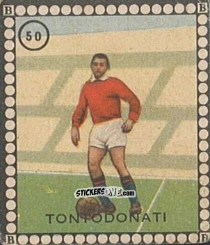 Cromo Tontodonati - Albo per le figurine sportivo Stadio 1948-1949 n. 50 - B.E.A. / S.A.B.A.