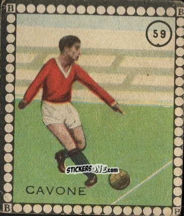 Cromo Cavone - Albo per le figurine sportivo Stadio 1948-1949 n. 59 - B.E.A. / S.A.B.A.