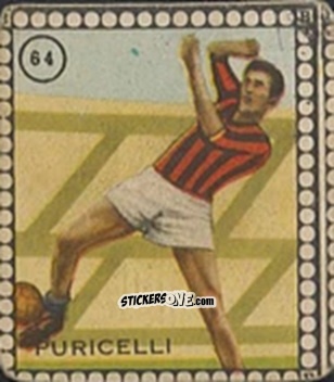 Sticker Puricelli - Albo per le figurine sportivo Stadio 1948-1949 n. 64 - B.E.A. / S.A.B.A.