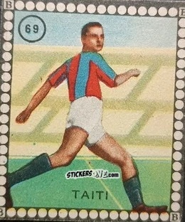 Sticker Taiti - Albo per le figurine sportivo Stadio 1948-1949 n. 69 - B.E.A. / S.A.B.A.