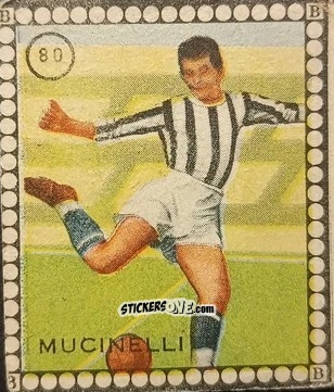 Cromo Muccinelli - Albo per le figurine sportivo Stadio 1948-1949 n. 80 - B.E.A. / S.A.B.A.