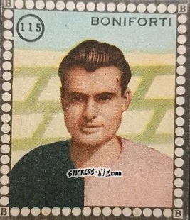 Figurina Boniforti - Albo per le figurine sportivo Stadio 1948-1949 n. 115 - B.E.A. / S.A.B.A.