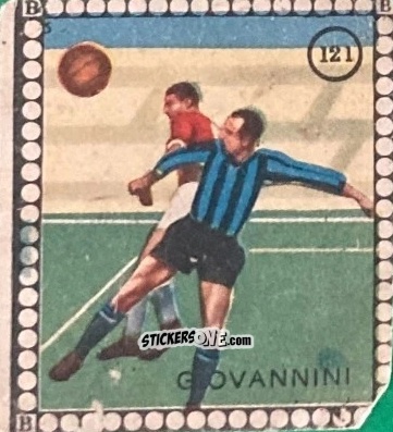 Sticker Giovannini - Albo per le figurine sportivo Stadio 1948-1949 n. 121 - B.E.A. / S.A.B.A.