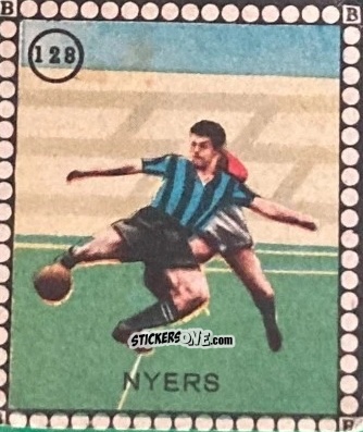 Figurina Nyers - Albo per le figurine sportivo Stadio 1948-1949 n. 128 - B.E.A. / S.A.B.A.