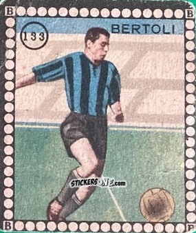 Figurina Bertoli - Albo per le figurine sportivo Stadio 1948-1949 n. 133 - B.E.A. / S.A.B.A.