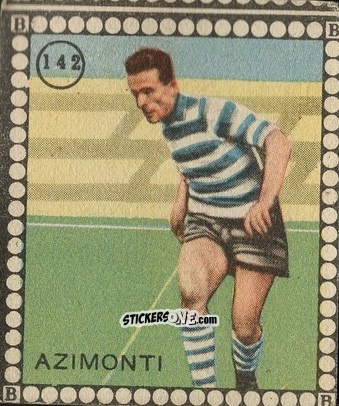 Cromo Azimonti - Albo per le figurine sportivo Stadio 1948-1949 n. 142 - B.E.A. / S.A.B.A.