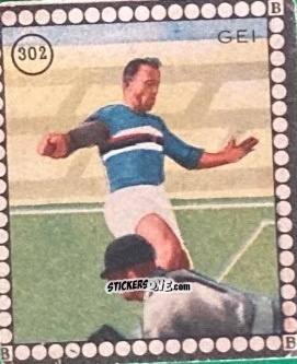Figurina Gei - Albo per le figurine sportivo Stadio 1948-1949 n. 302 - B.E.A. / S.A.B.A.