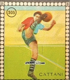 Figurina Cattani - Albo per le figurine sportivo Stadio 1948-1949 n. 305 - B.E.A. / S.A.B.A.