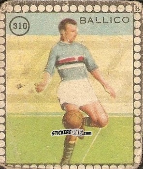 Figurina Ballico - Albo per le figurine sportivo Stadio 1948-1949 n. 310 - B.E.A. / S.A.B.A.