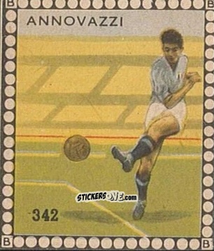 Sticker Annovazzi - Albo per le figurine sportivo Stadio 1948-1949 n. 342 - B.E.A. / S.A.B.A.