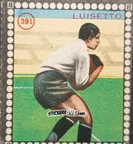 Sticker Luisetto - Albo per le figurine sportivo Stadio 1948-1949 n. 391 - B.E.A. / S.A.B.A.