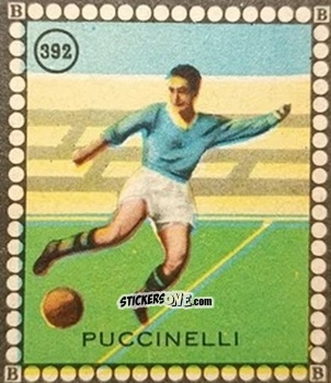 Sticker Puccinelli - Albo per le figurine sportivo Stadio 1948-1949 n. 392 - B.E.A. / S.A.B.A.