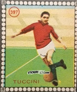 Sticker Tuccini - Albo per le figurine sportivo Stadio 1948-1949 n. 397 - B.E.A. / S.A.B.A.