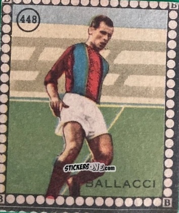 Sticker Ballacci - Albo per le figurine sportivo Stadio 1948-1949 n. 448 - B.E.A. / S.A.B.A.