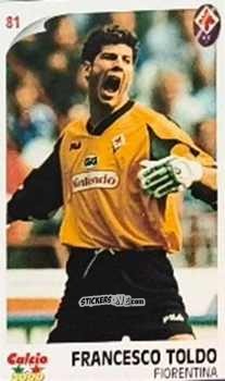 Cromo Francesco Toldo - Campionato 1997-1998
 n. 81 - Calcio 2000
