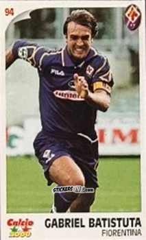Cromo Gabriel Batistuta - Campionato 1997-1998
 n. 94 - Calcio 2000
