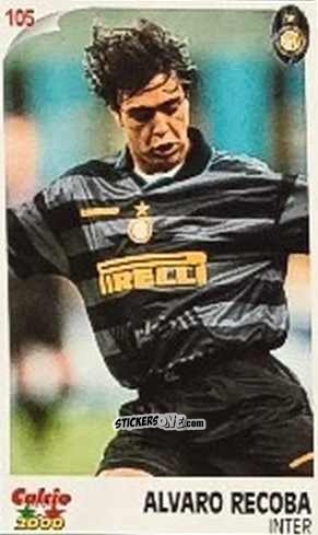 Figurina Alvaro Recoba - Campionato 1997-1998
 n. 105 - Calcio 2000
