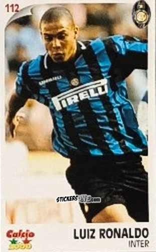 Figurina Luis Nazario Da Lima Ronaldo - Campionato 1997-1998
 n. 112 - Calcio 2000
