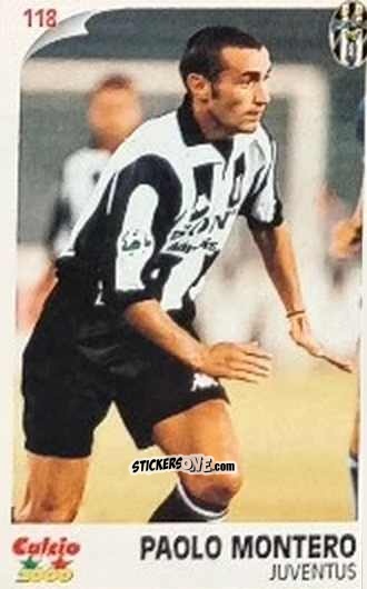 Cromo Paolo Montero - Campionato 1997-1998
 n. 118 - Calcio 2000
