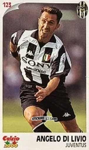 Figurina Angelo Di Livio - Campionato 1997-1998
 n. 123 - Calcio 2000
