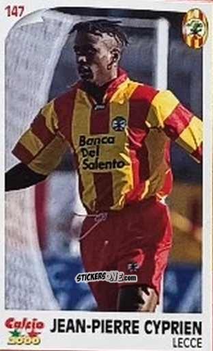 Sticker Jean-Pierre Cyprien - Campionato 1997-1998
 n. 147 - Calcio 2000
