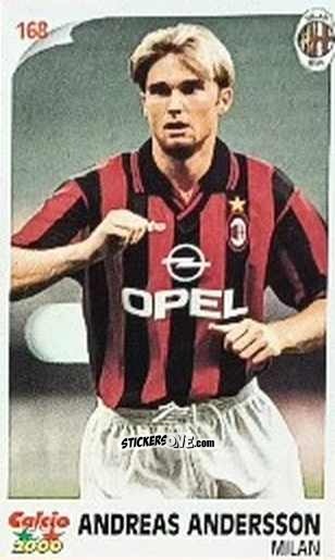 Figurina Andreas Andersson - Campionato 1997-1998
 n. 168 - Calcio 2000
