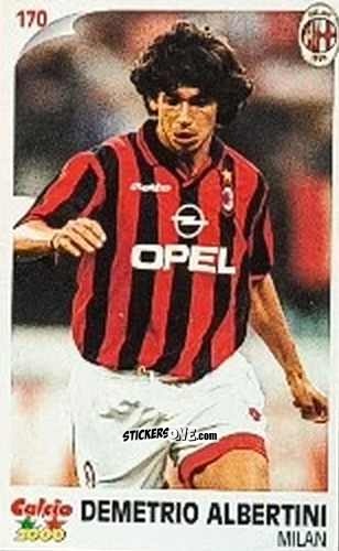 Figurina Demetrio Albertini - Campionato 1997-1998
 n. 170 - Calcio 2000
