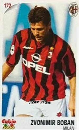 Figurina Zvonimir Boban - Campionato 1997-1998
 n. 172 - Calcio 2000
