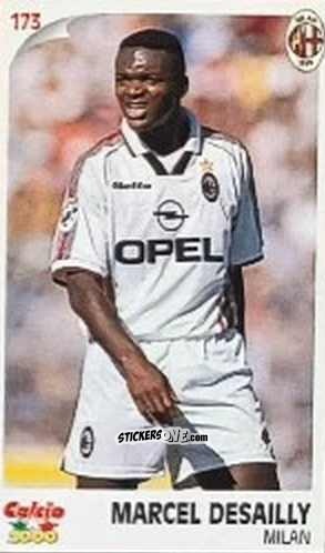 Figurina Marcel Desailly - Campionato 1997-1998
 n. 173 - Calcio 2000
