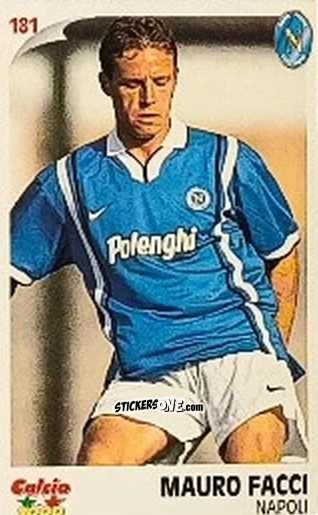 Figurina Mauro Facci - Campionato 1997-1998
 n. 181 - Calcio 2000
