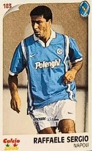 Figurina Raffaele Sergio - Campionato 1997-1998
 n. 183 - Calcio 2000
