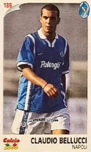 Figurina Claudio Bellucci - Campionato 1997-1998
 n. 189 - Calcio 2000
