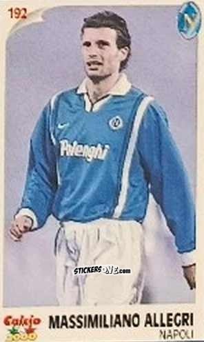 Figurina Massimiliano Allegri - Campionato 1997-1998
 n. 192 - Calcio 2000
