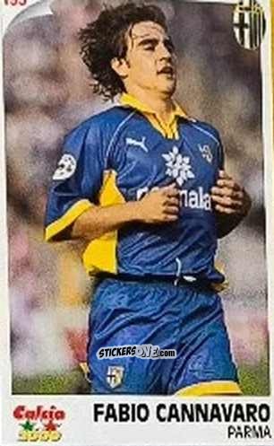 Sticker Fabio Cannavaro - Campionato 1997-1998
 n. 195 - Calcio 2000
