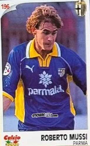 Figurina Roberto Mussi - Campionato 1997-1998
 n. 196 - Calcio 2000
