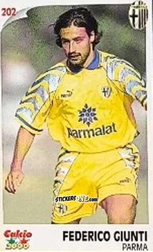 Sticker Federico Giunti - Campionato 1997-1998
 n. 202 - Calcio 2000
