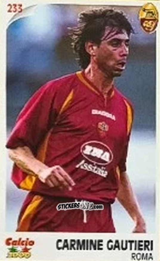 Figurina Carmine Gautieri - Campionato 1997-1998
 n. 233 - Calcio 2000
