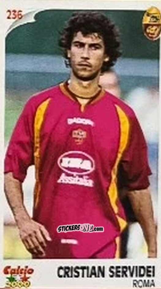 Figurina Cristian Servidei - Campionato 1997-1998
 n. 236 - Calcio 2000
