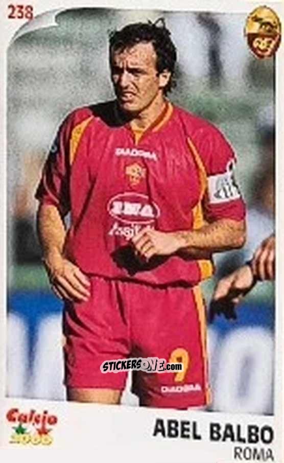 Sticker Abel Balbo - Campionato 1997-1998
 n. 238 - Calcio 2000
